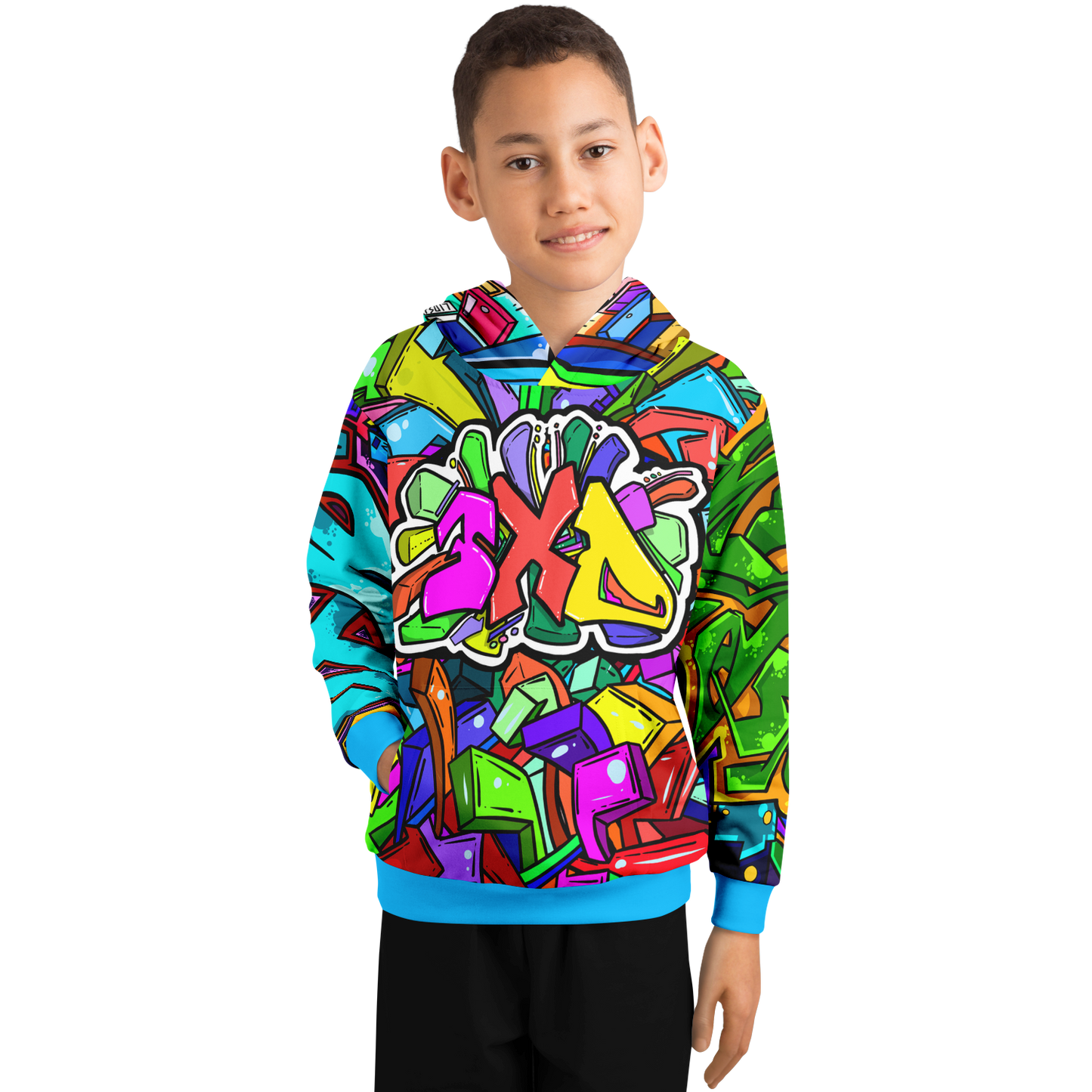 Kid's 3XD Hoodie - Color