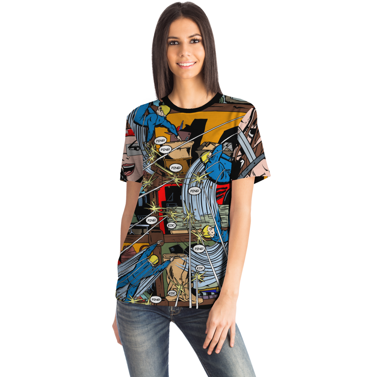 Women's Battle between Maximo and Venezuela Sunrise - Color T-Shirt