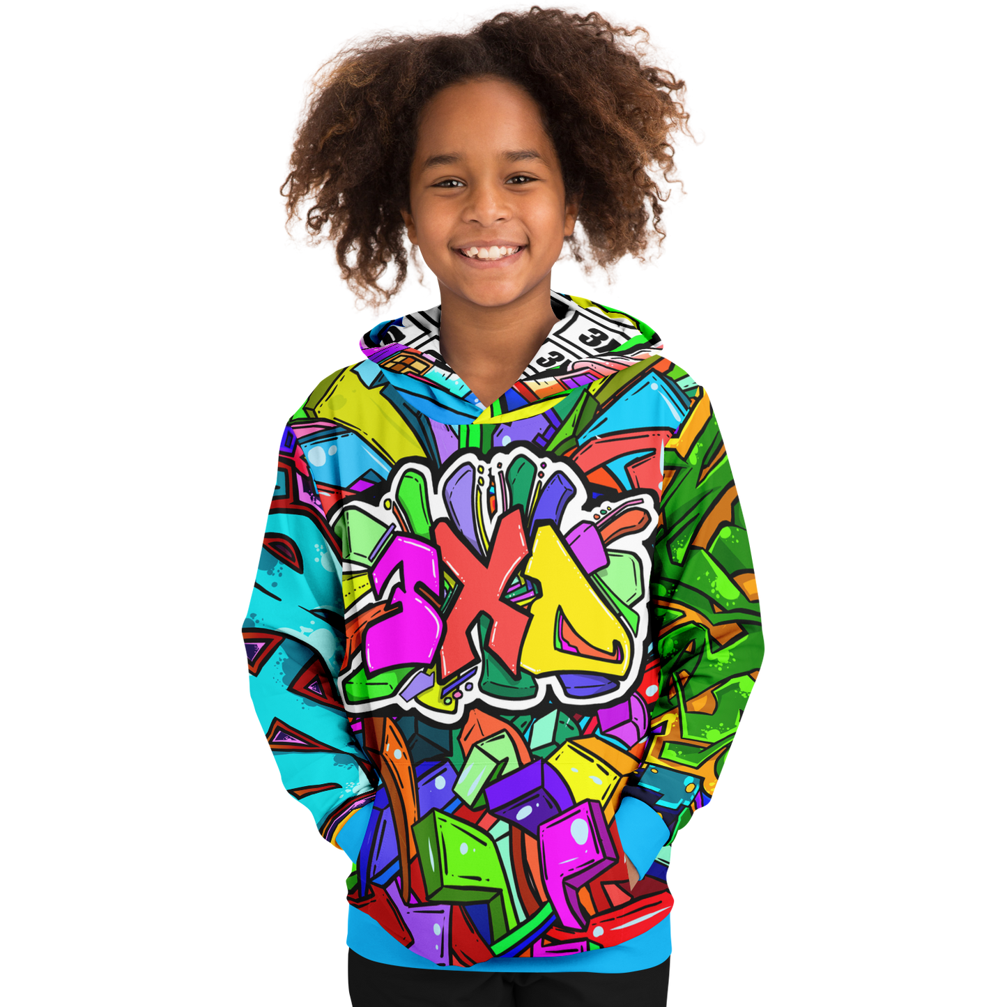 Kid's 3XD Hoodie - Color