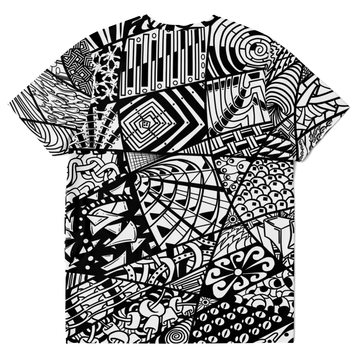 Men's Zen Boogie - Black and White T-Shirt