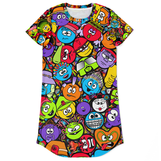 Women's The Smilie T-Shirt Dress