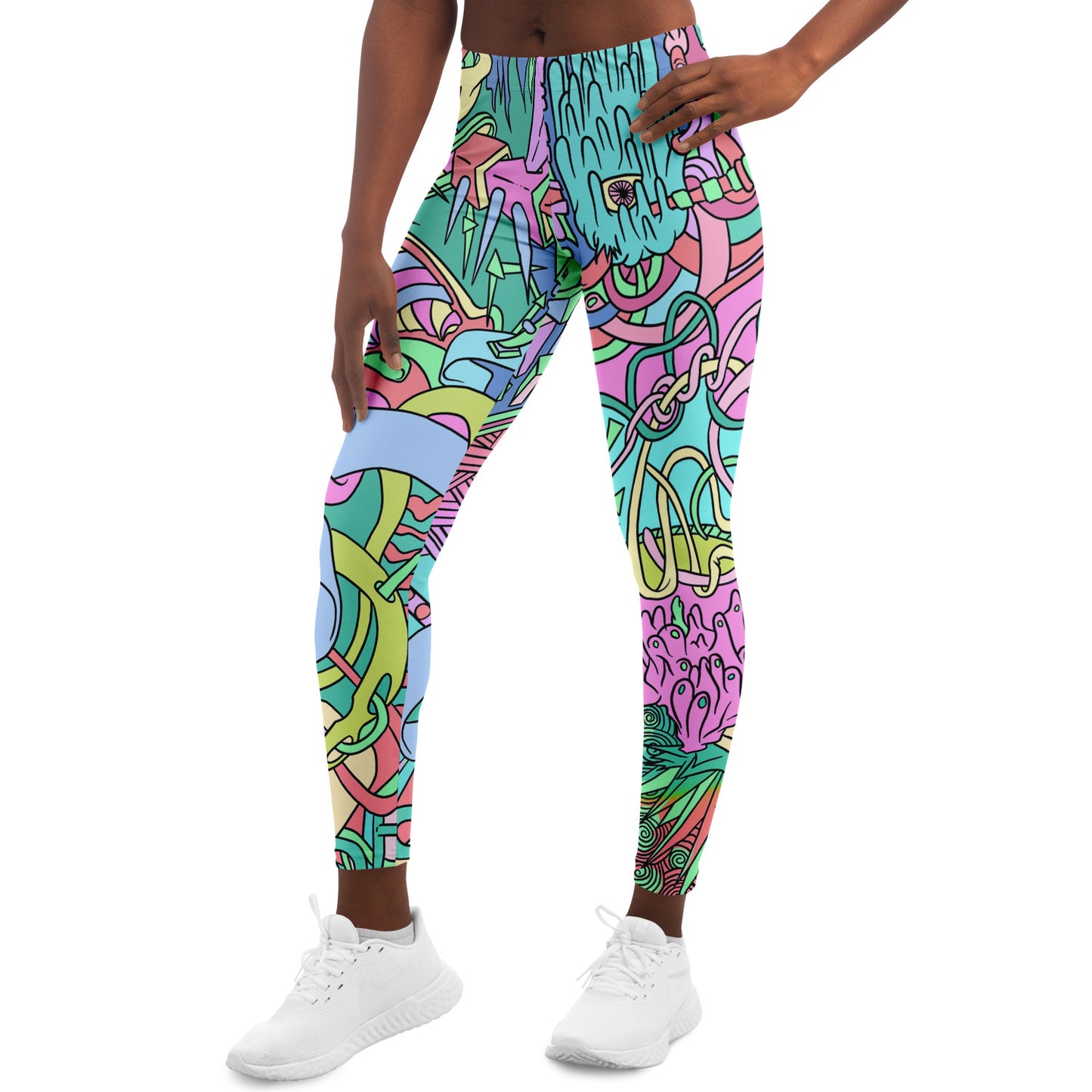 The L Boogie II- Pastel Leggings