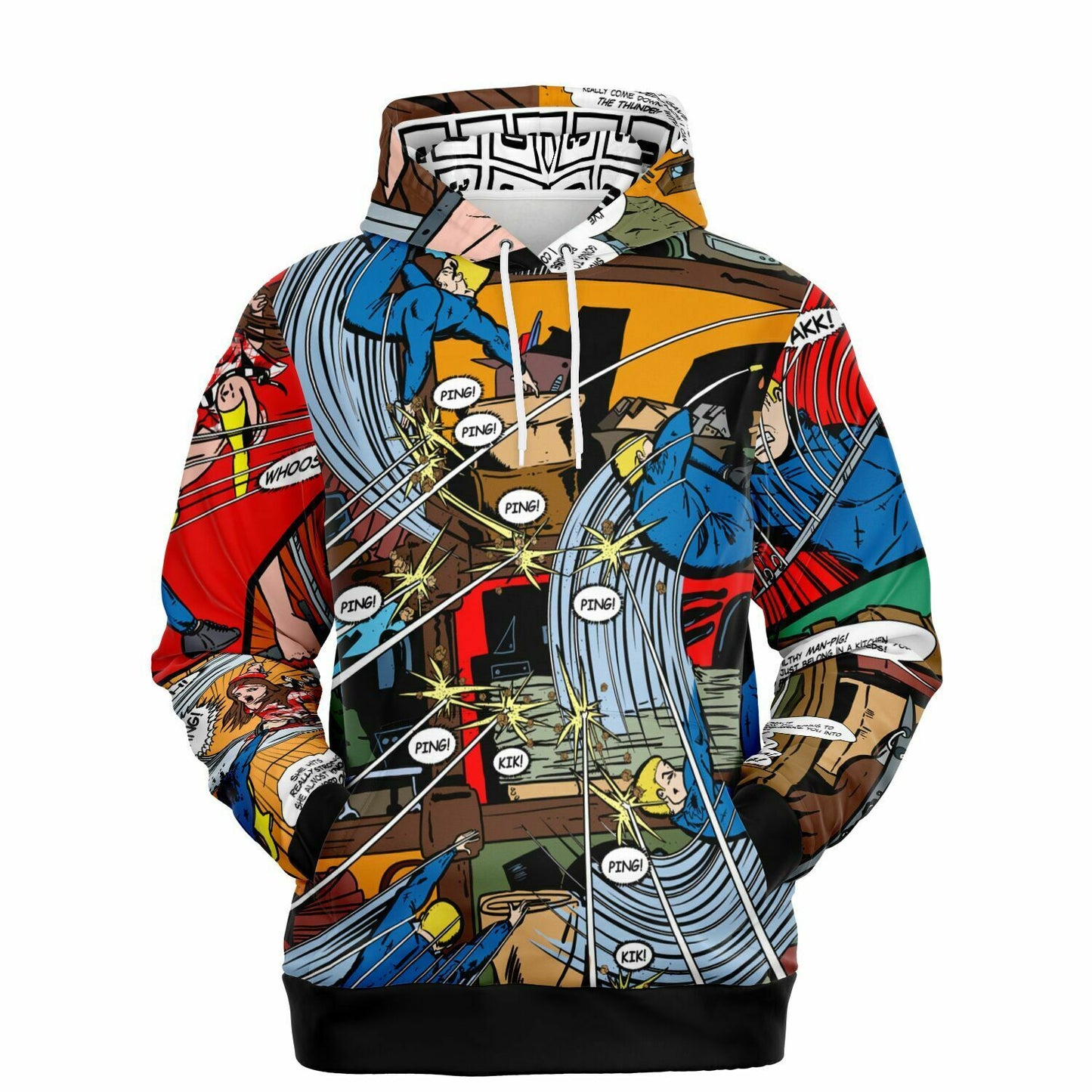 Men's Battle between Maximo and Venezuela Sunrise - Color Hoodie