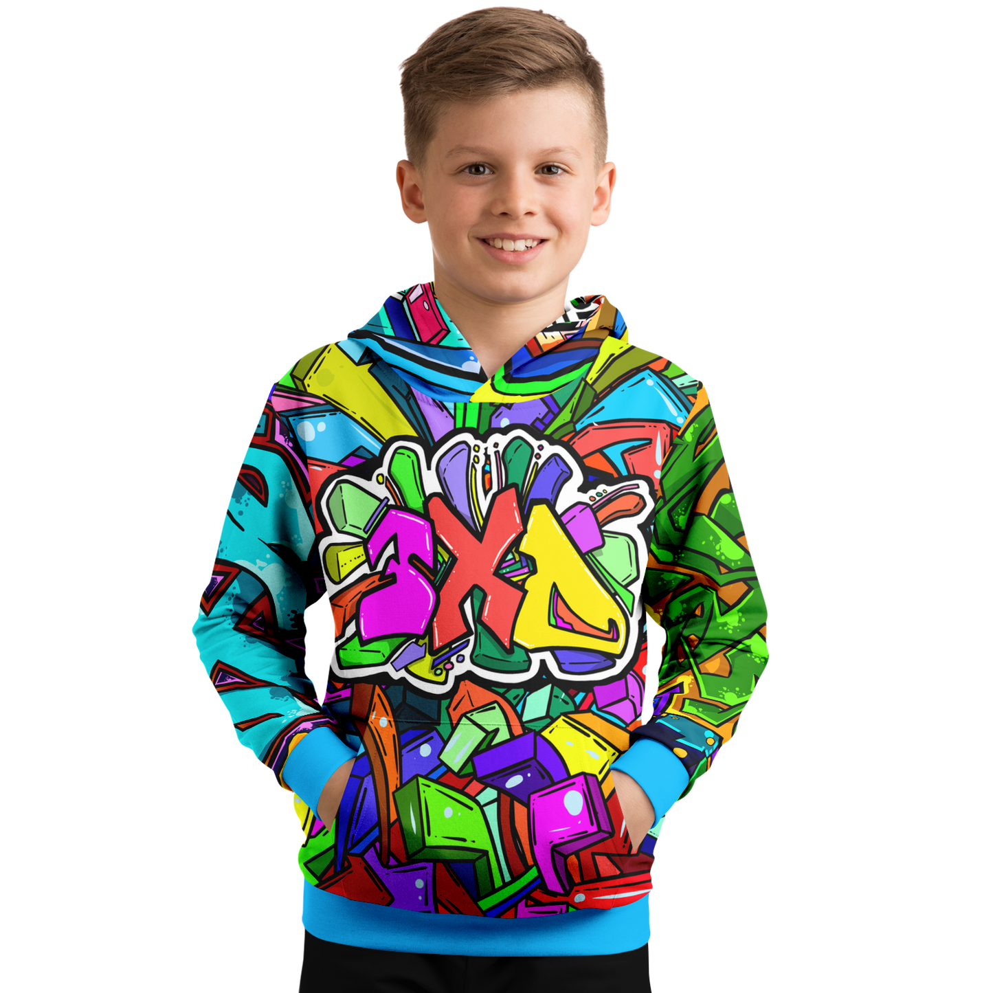 Kid's 3XD Hoodie - Color