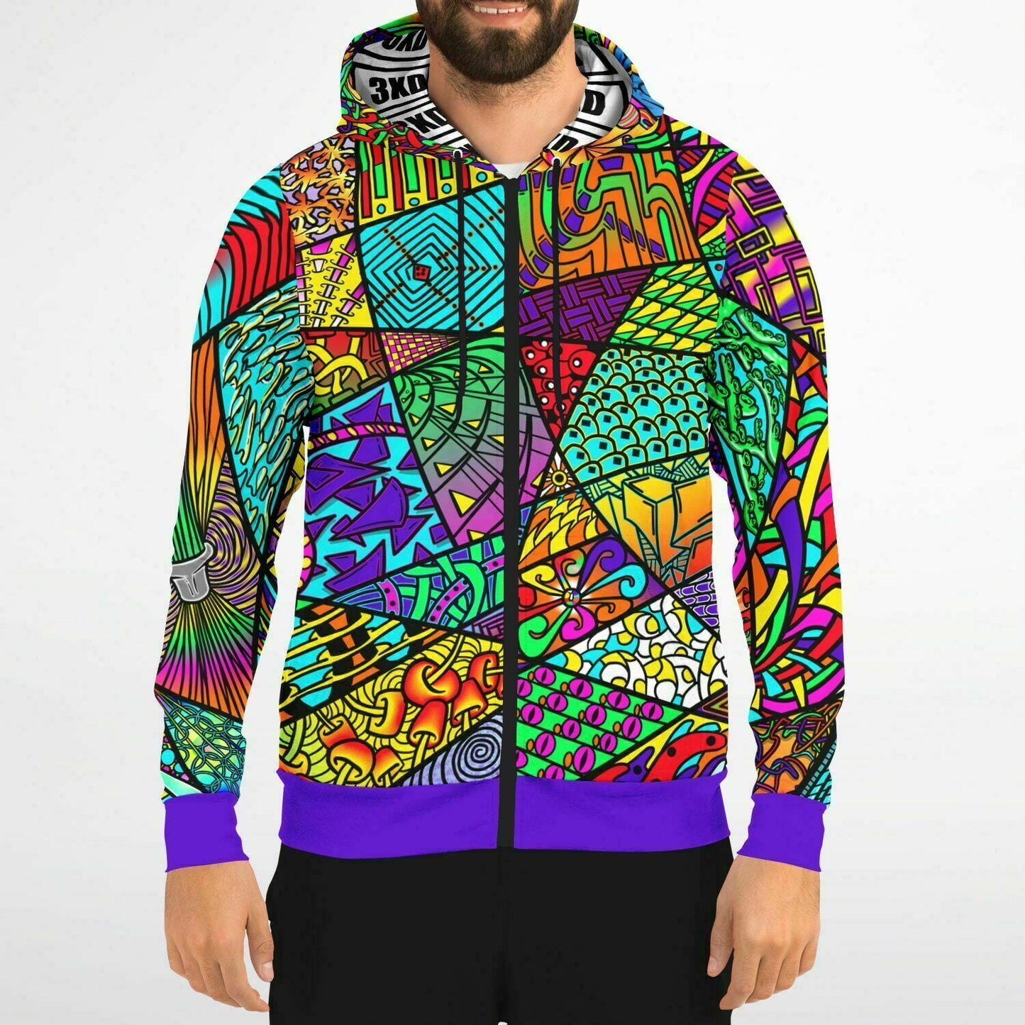 Men's The Zen Boogie Zip-Up Hoodie - Color