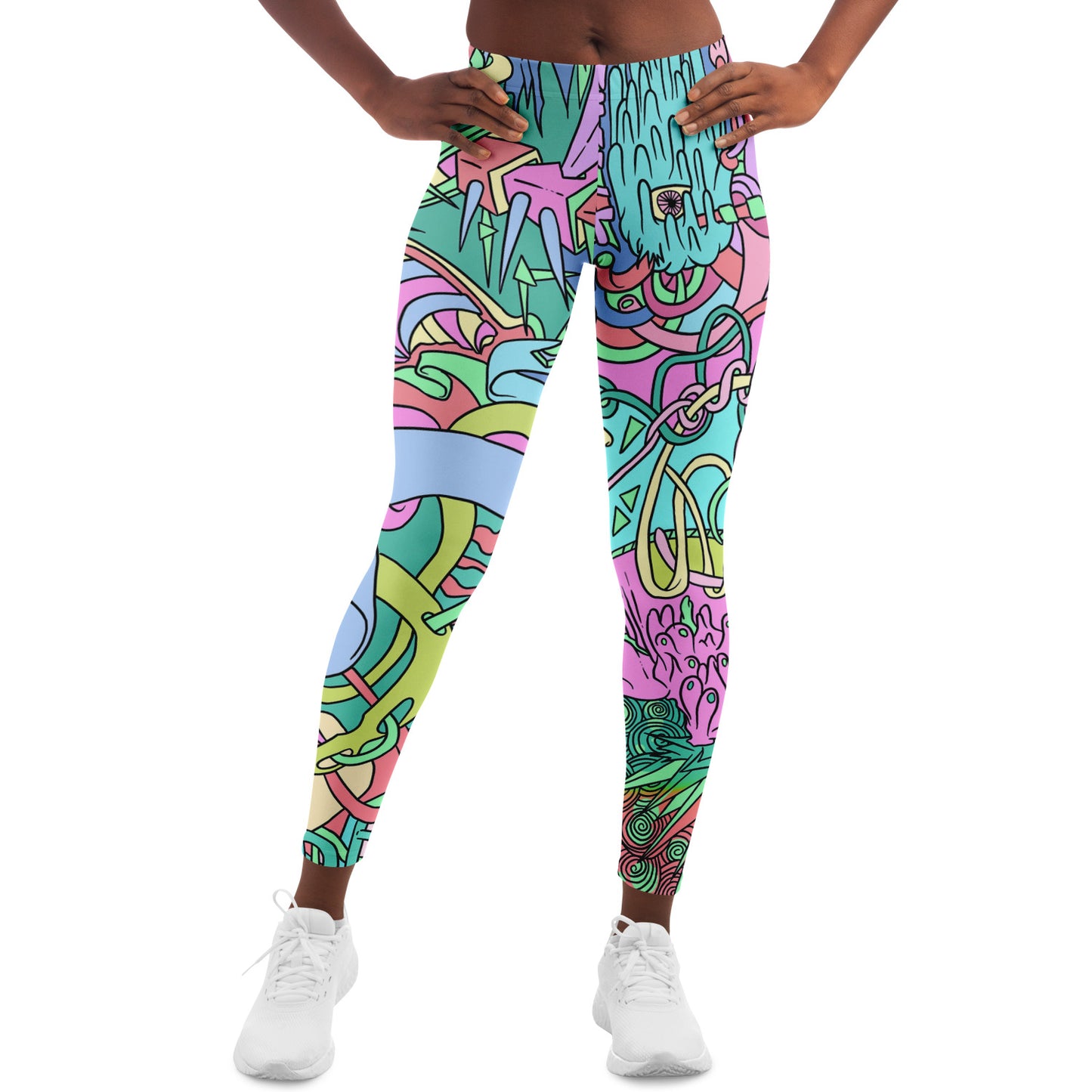 The L Boogie II- Pastel Leggings