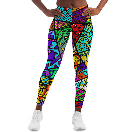 The Zen Boogie I - Color Leggings