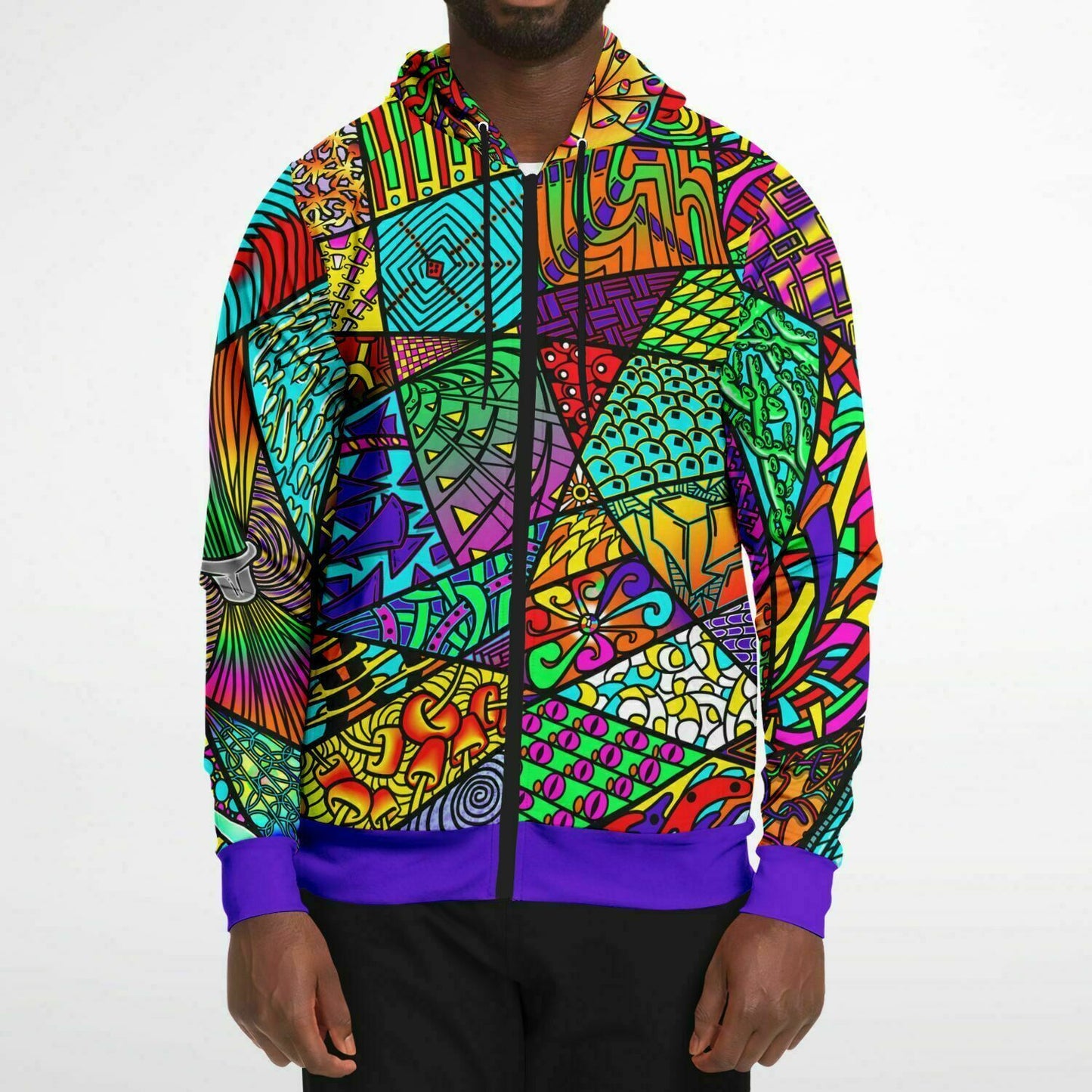 Men's The Zen Boogie Zip-Up Hoodie - Color