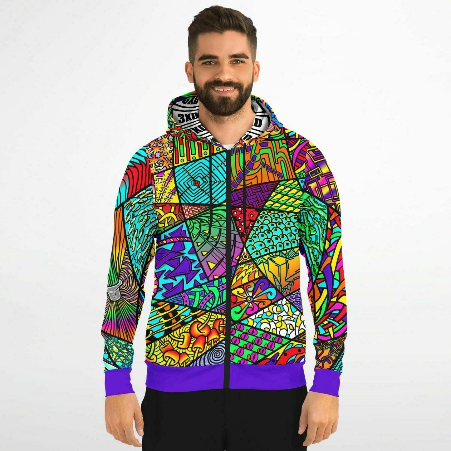 Men's The Zen Boogie Zip-Up Hoodie - Color