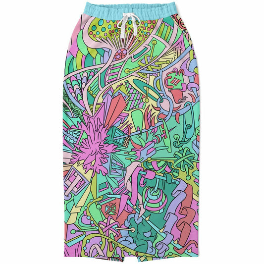 Women's The L Boogie Long Skirt - Pastel