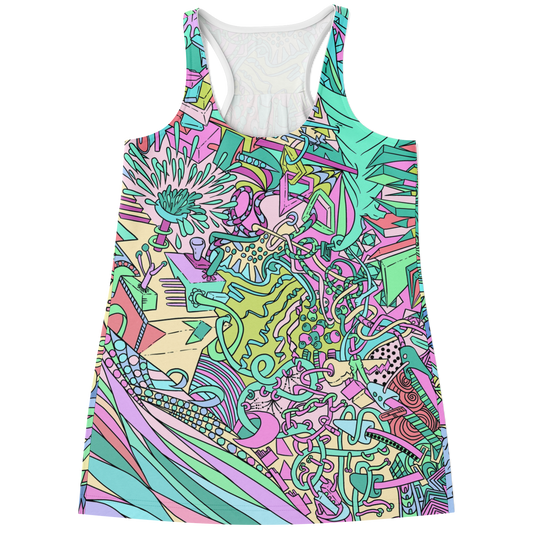 The L Boogie Tank Top - Pastel