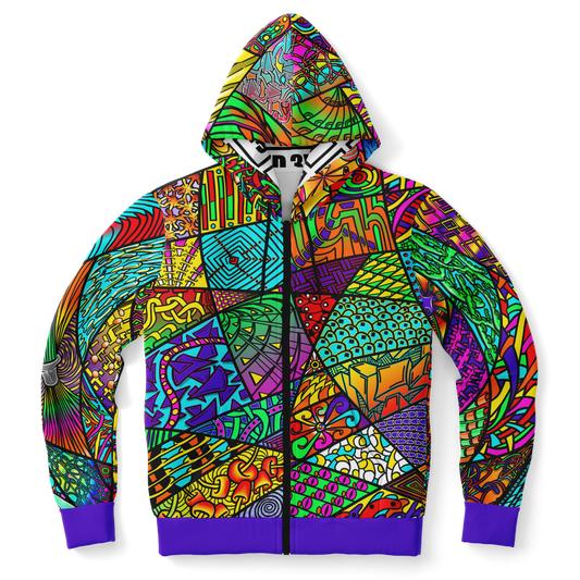 Women's The Zen Boogie Zip-Up Hoodie - Color