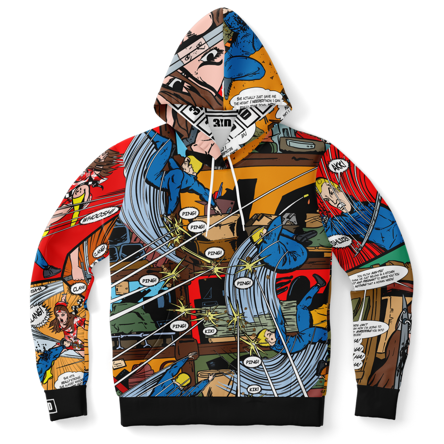 Men's Battle between Maximo and Venezuela Sunrise - Color Hoodie