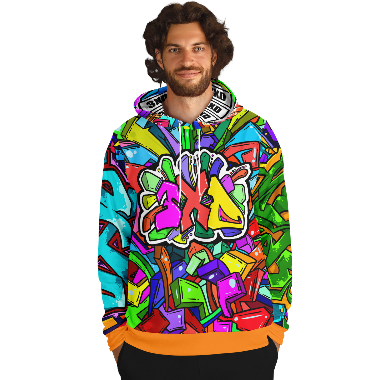 Men's 3XD Color Hoodie