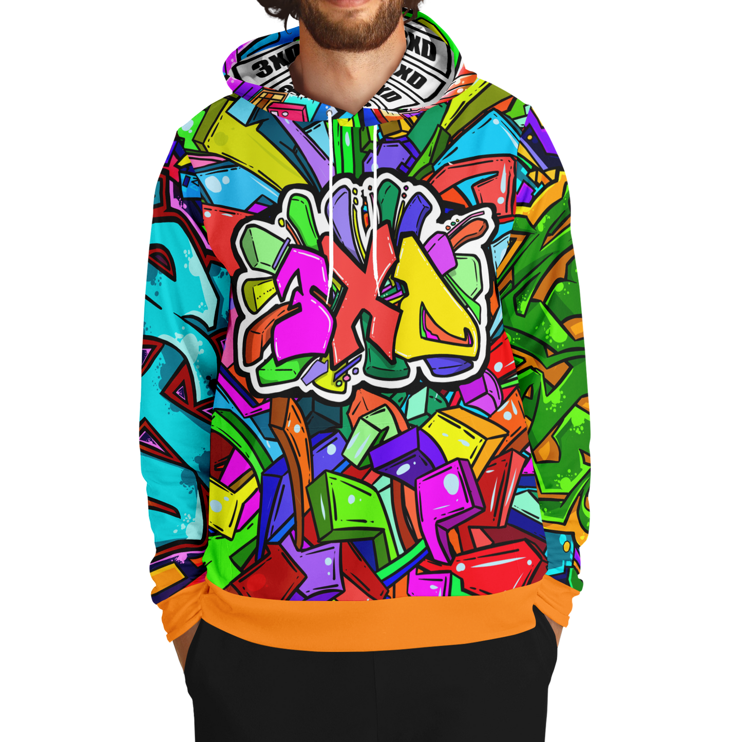 Men's 3XD Color Hoodie