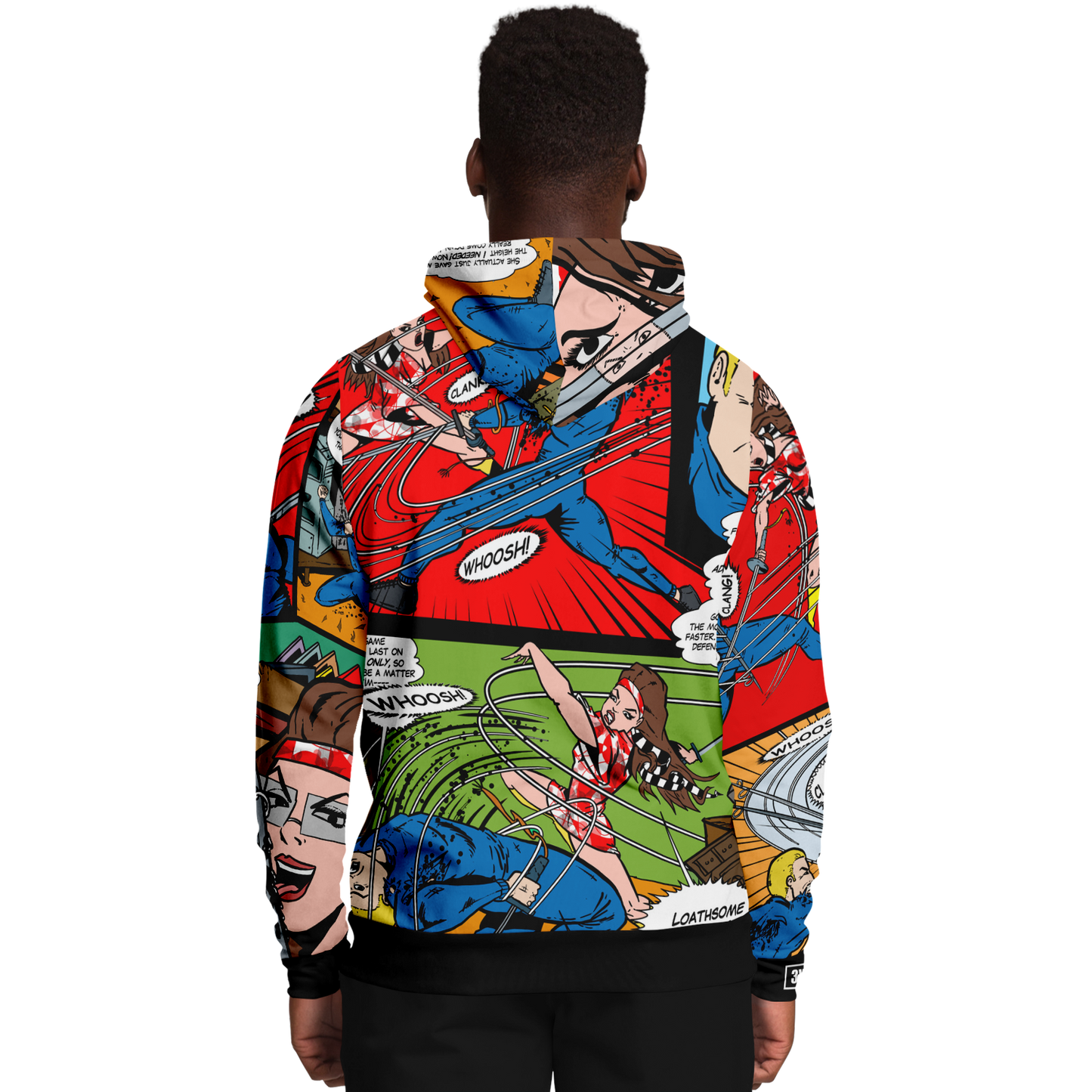 Men's Battle between Maximo and Venezuela Sunrise - Color Hoodie