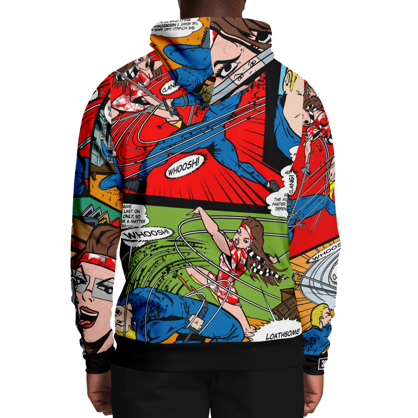 Men's Battle between Maximo and Venezuela Sunrise - Color Hoodie