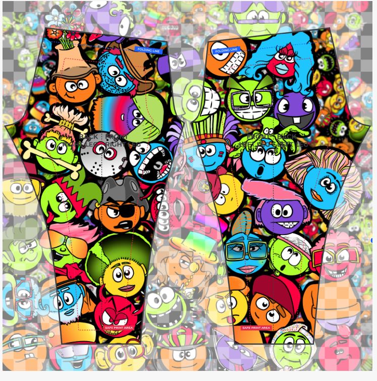 Smilie I - Color Leggings