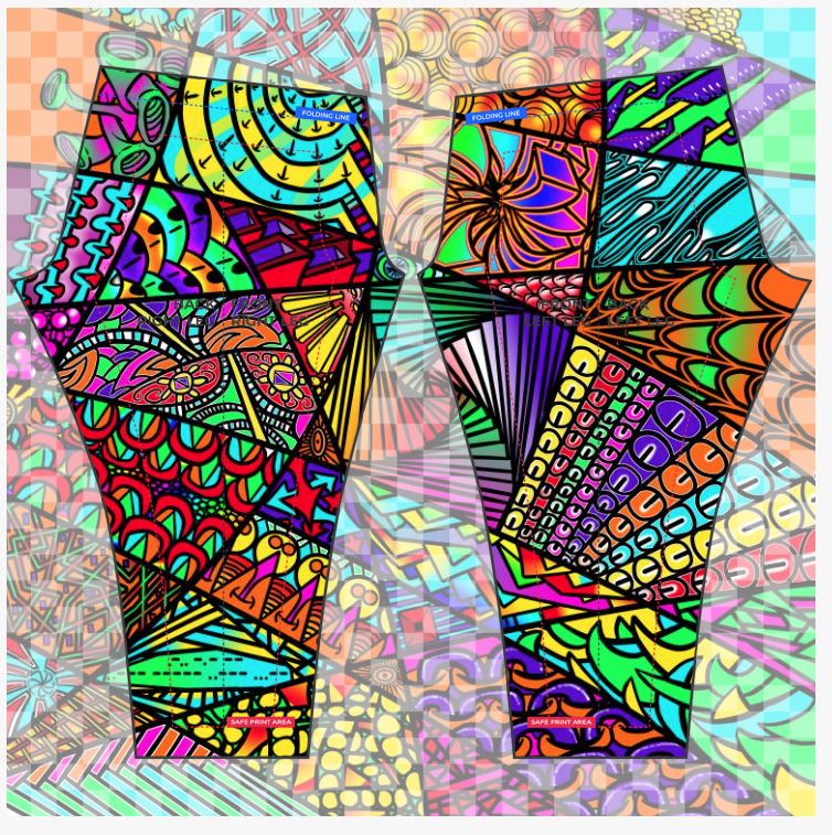 The Zen Boogie II - Color Leggings